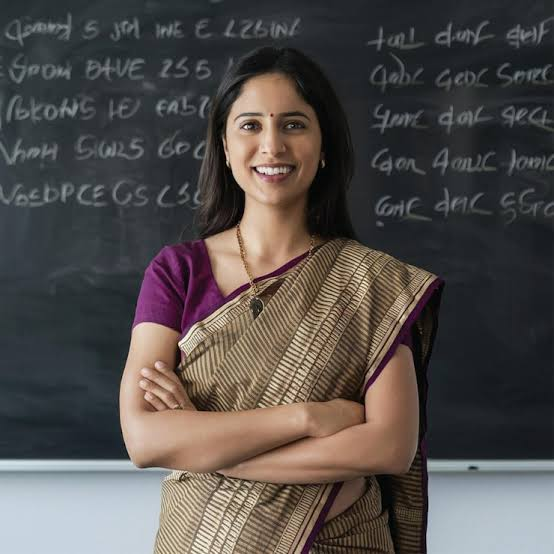 Portrait of a female educator paired with an unverified mentoring profile
